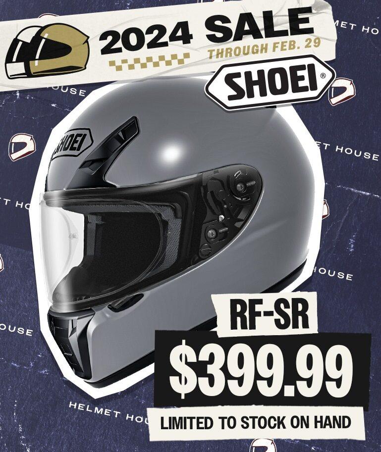 Shoei RF-SR Sale $399.99 - Motor Psycho Sport