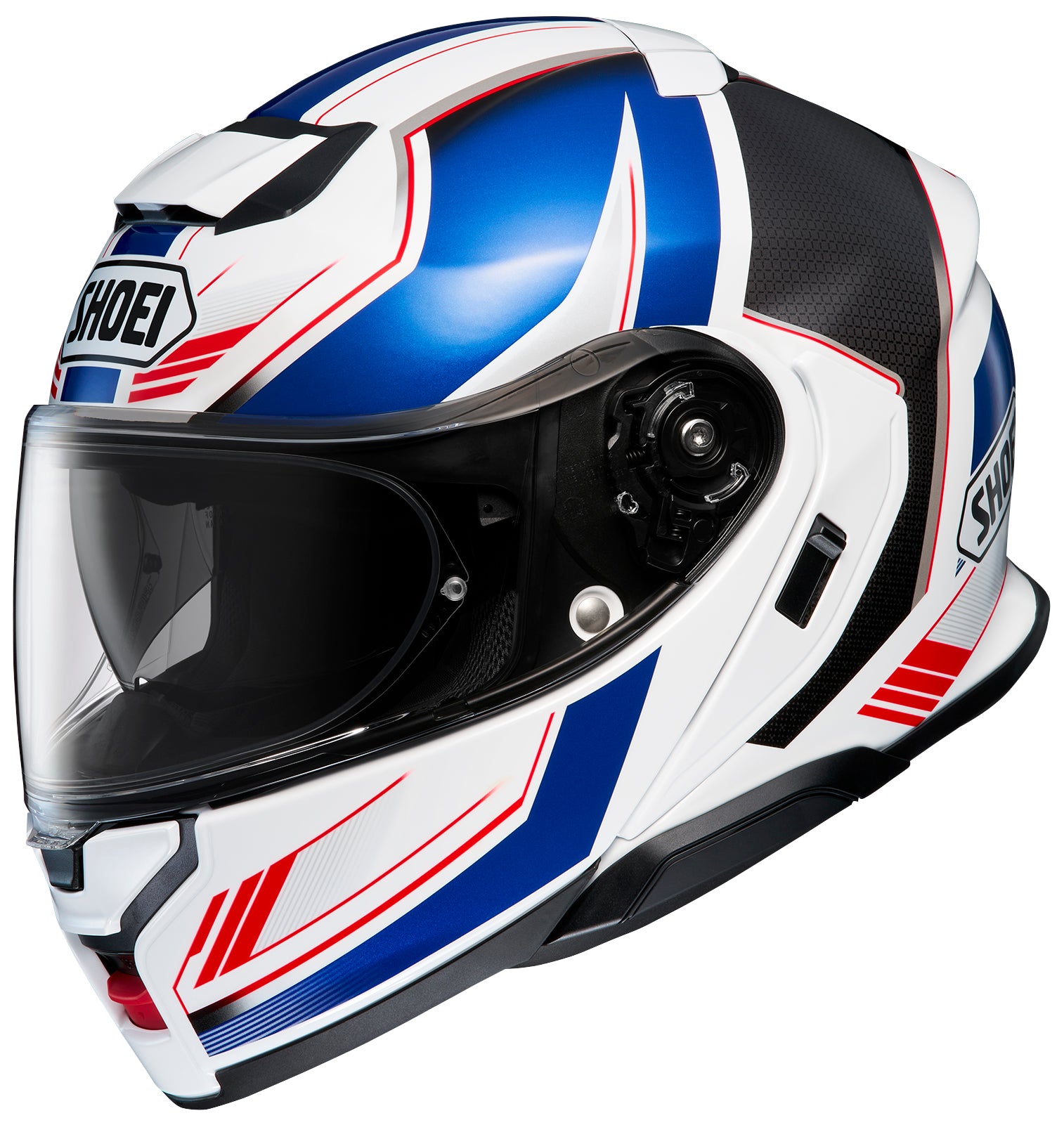 Shoei Neotec 3 Grasp Modular Helmet - TC-10 White/Black/Blue  