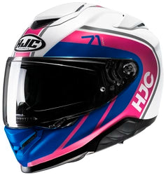 HJC RPHA 71 MAPOS HELMET - MC-28 SF WHITE/RUBINE/BLUE