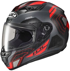 HJC i10/i10 PLUS SONAR HELMET - MC-1 SF BLACK/GRAY/RED