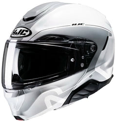 HJC RPHA 91 COMBUST MODULAR HELMET - MC-10 WHITE/LIGHT GRAY