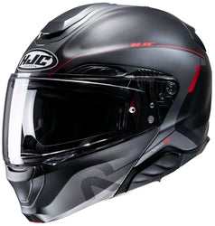 HJC RPHA 91 COMBUST MODULAR HELMET - MC-1 SF GRAY/RED