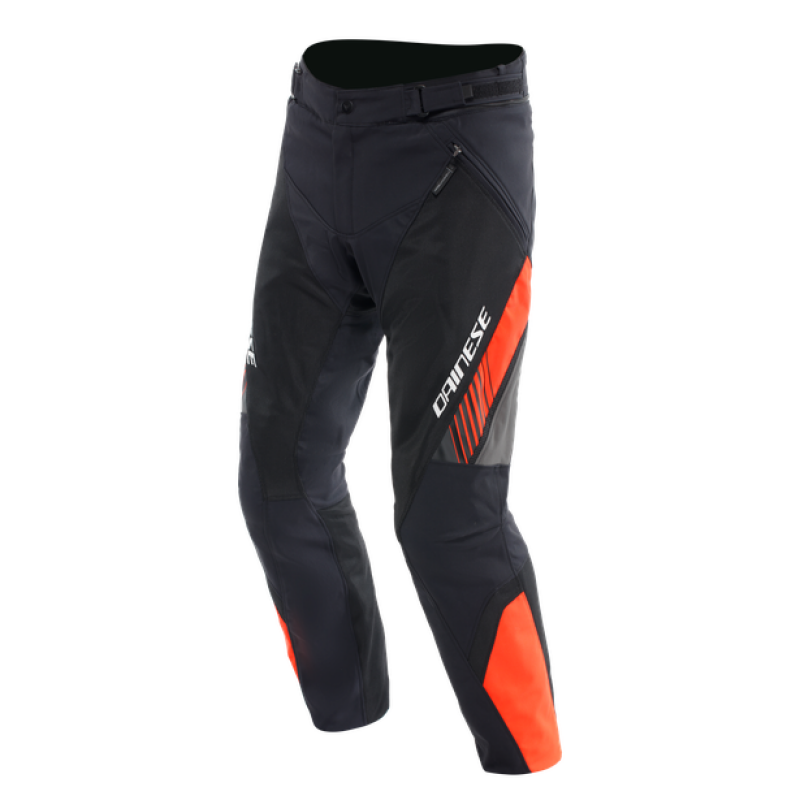 Dainese Drake 2 Air Absoluteshell Pants Black/Red Fluorescent