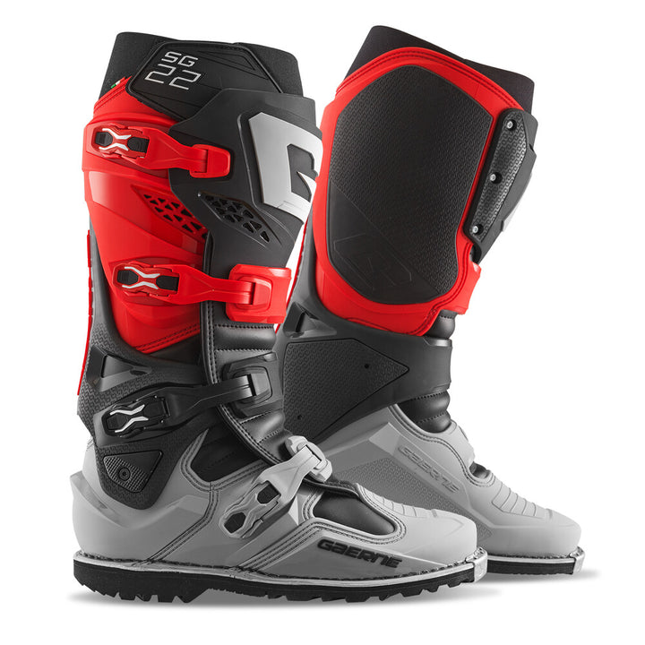 Gaerne SG-22 Gore-Tex Enduro Boots - LE Red/Black/Grey (WPS Warehouse)