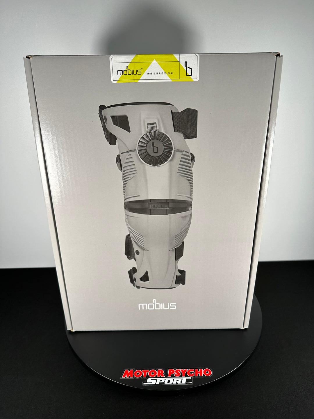 Mobius X8 Knee Braces Pair - White/Yellow