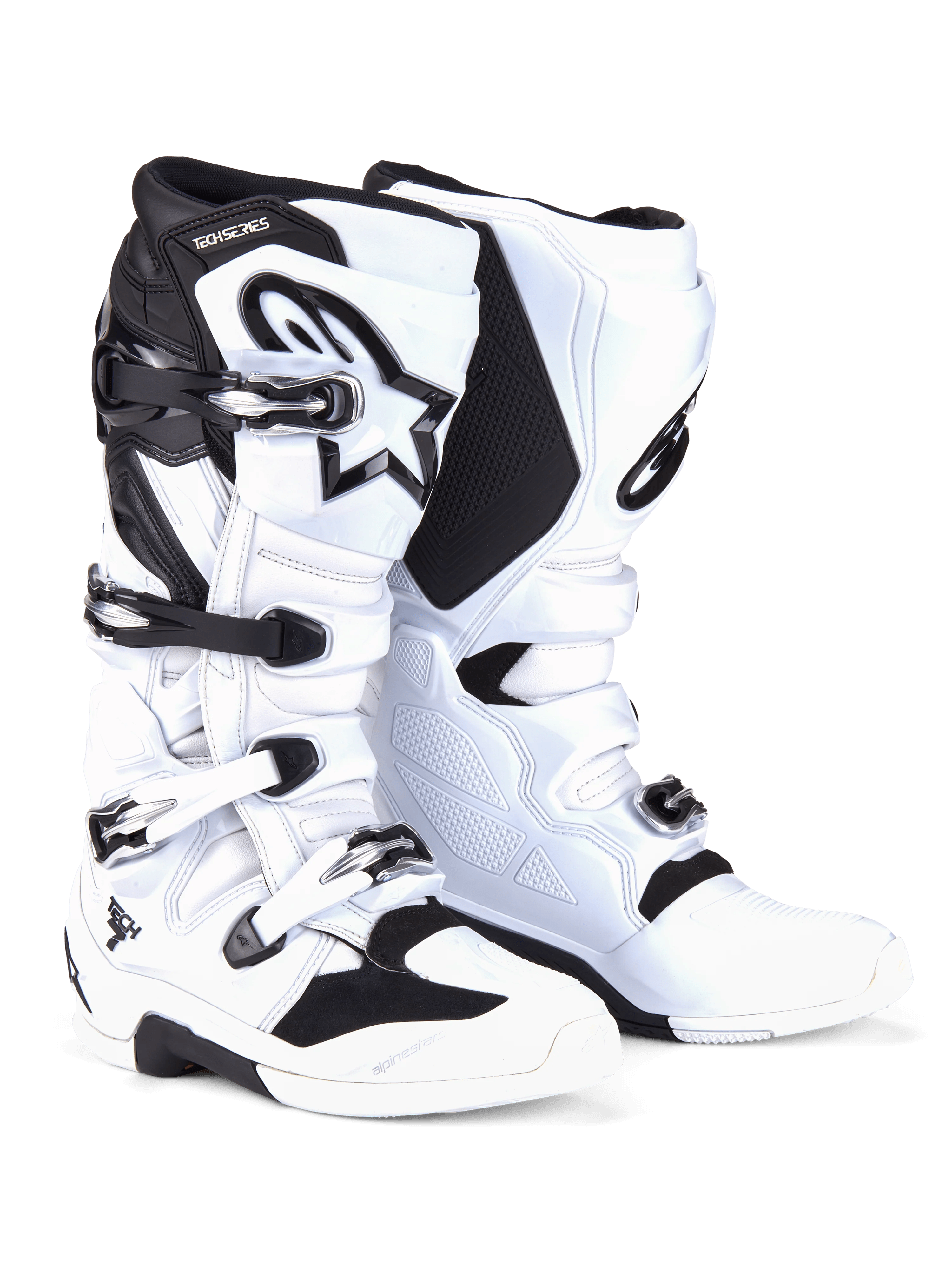 Alpinestars Tech 7 Boots 2025 - White/Black – Motor Psycho Sport
