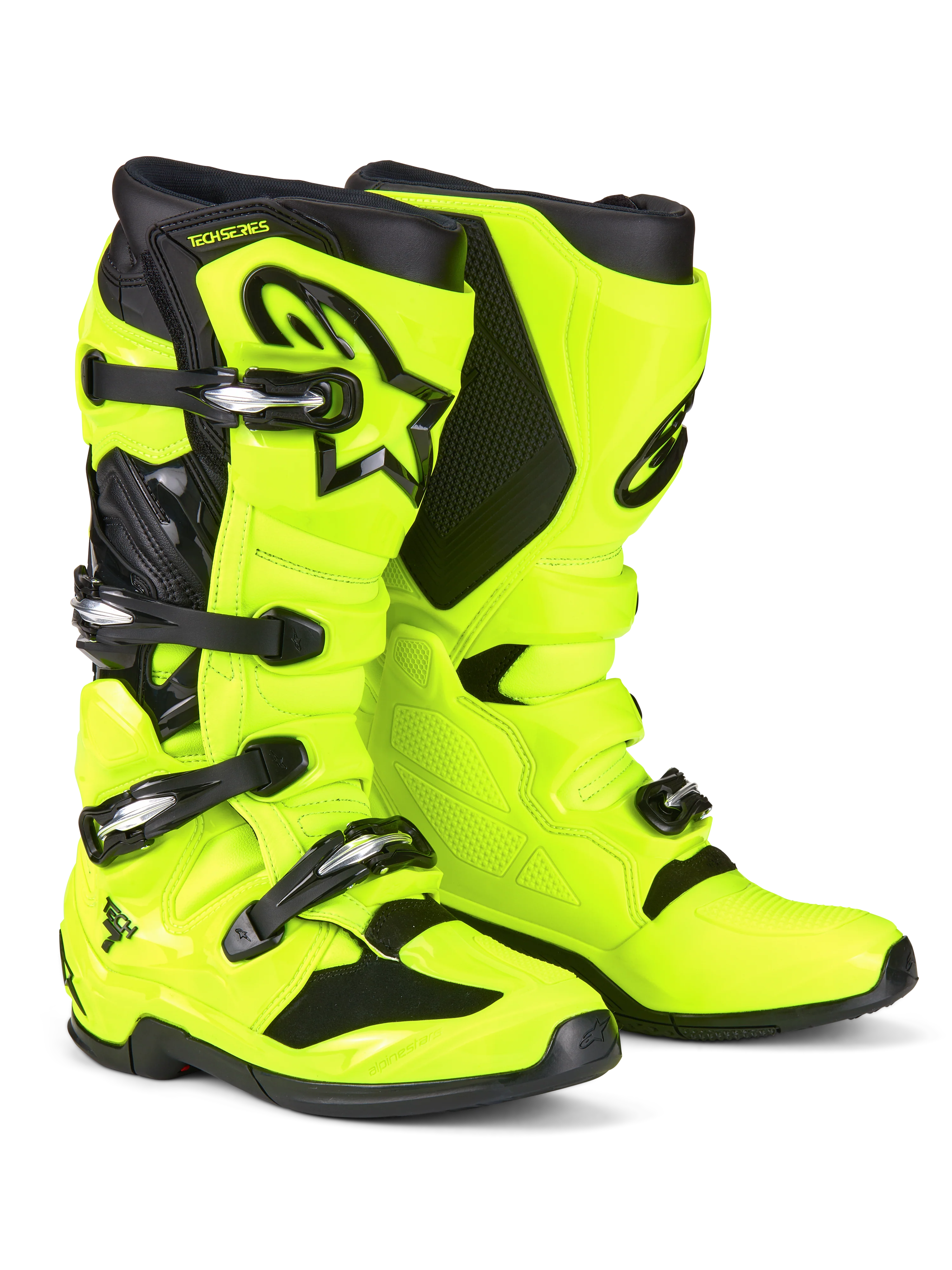 Alpinestars Tech 7 Boots 2026 - Yellow Fluo/Black – Motor Psycho Sport