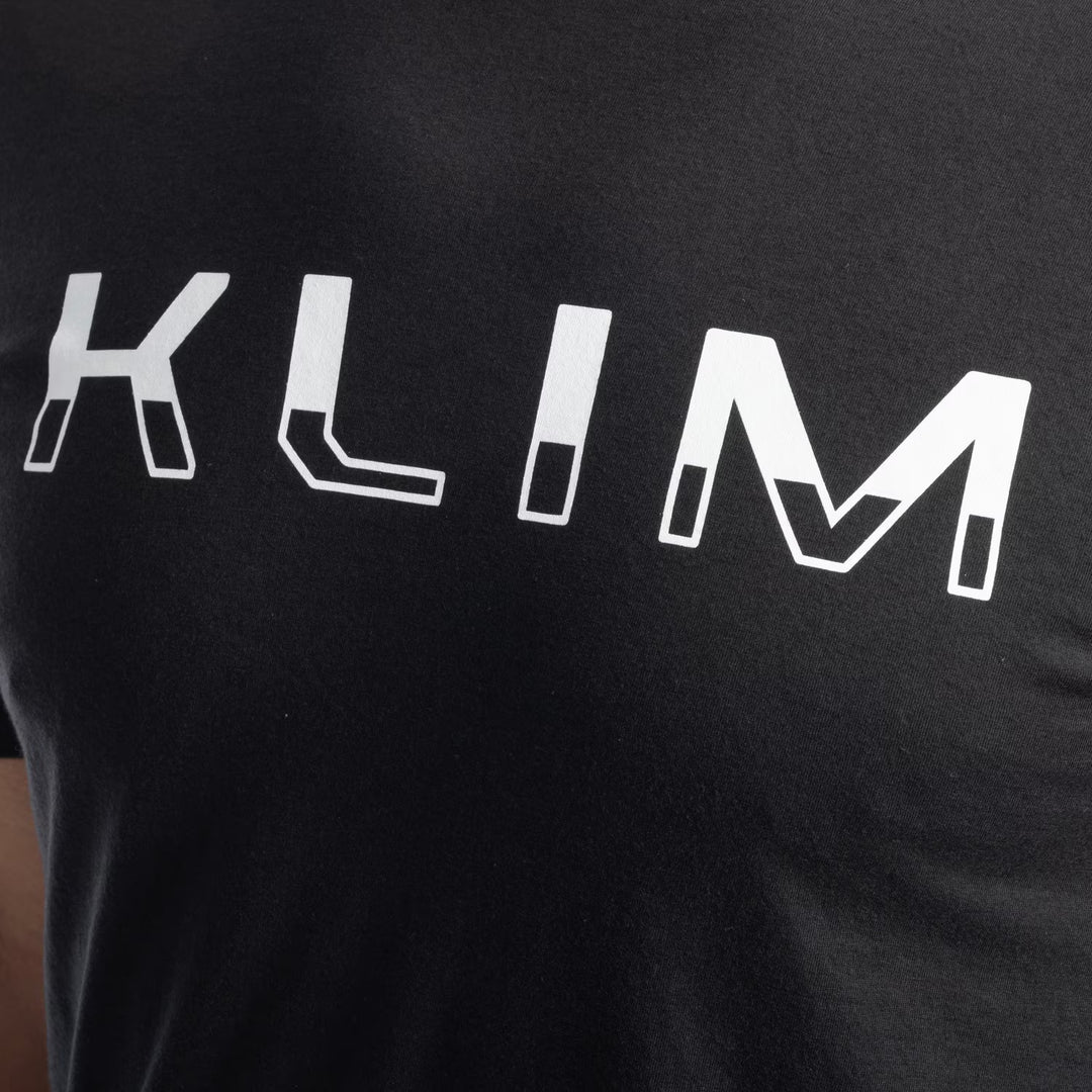 KLIM PETROL TRI-BLEND TEE - BLACK - WHITE