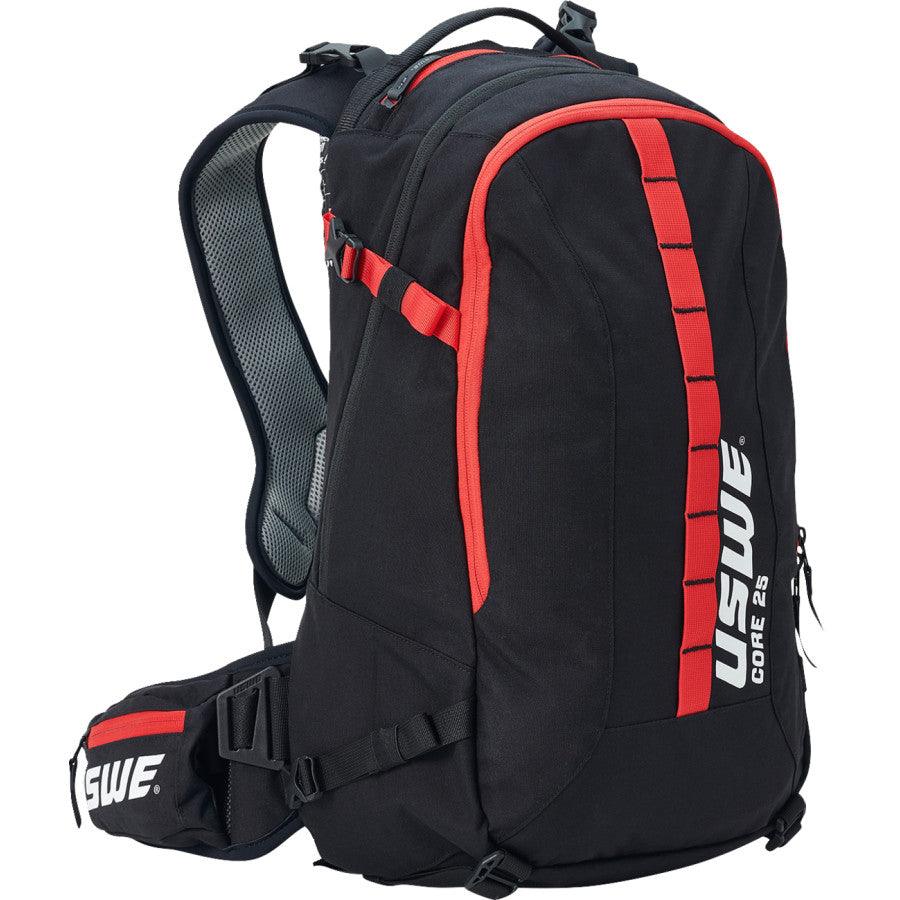 USWE Core Off-Road Daypack - 25L - Black/Red