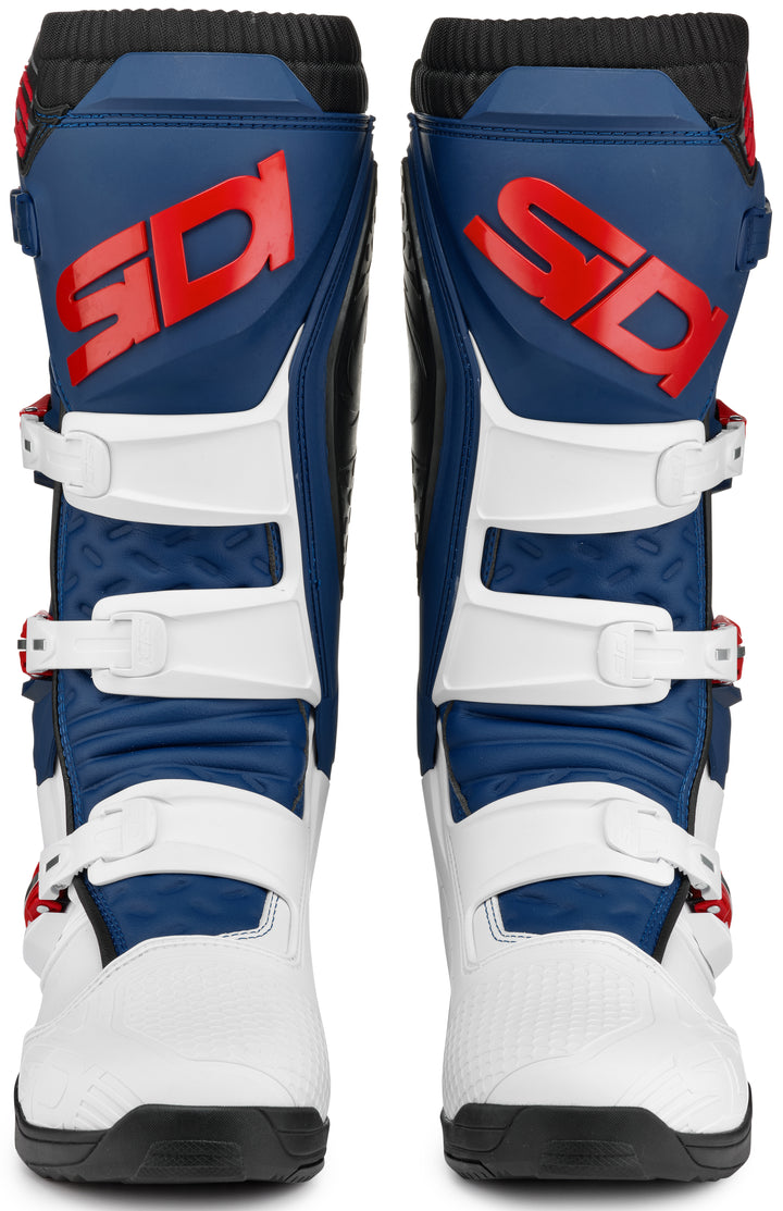 Sidi X Power SC Boot - White/Navy/Red