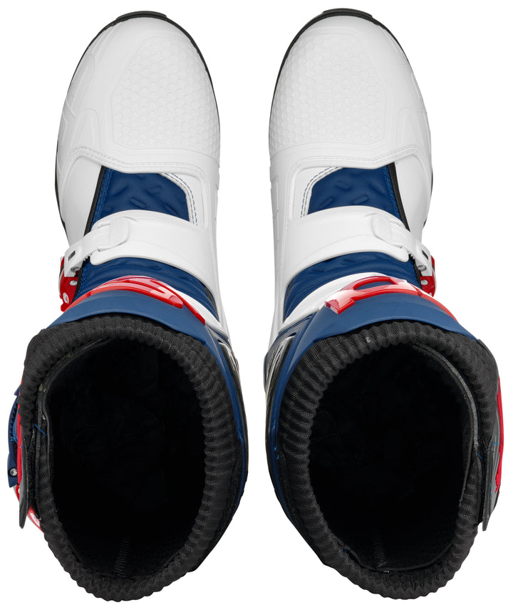 Sidi X Power SC Boot - White/Navy/Red