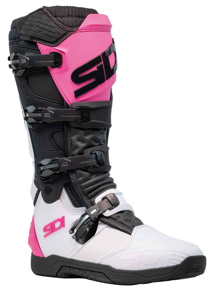 Sidi X Power SC Boot - White/Black/Pink