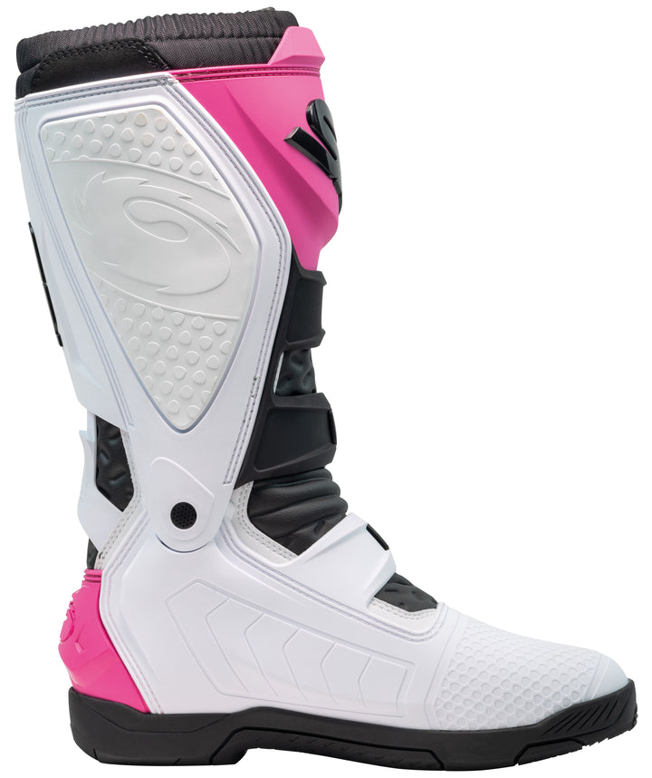 Sidi X Power SC Boot - White/Black/Pink