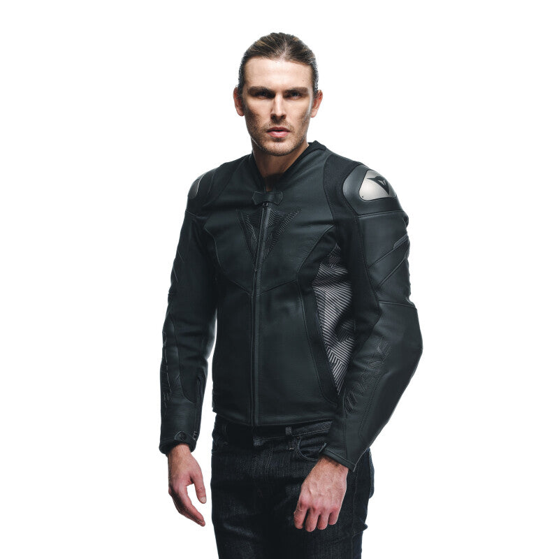 Dainese Avro 5 Leather Jacket Black/Anthracite