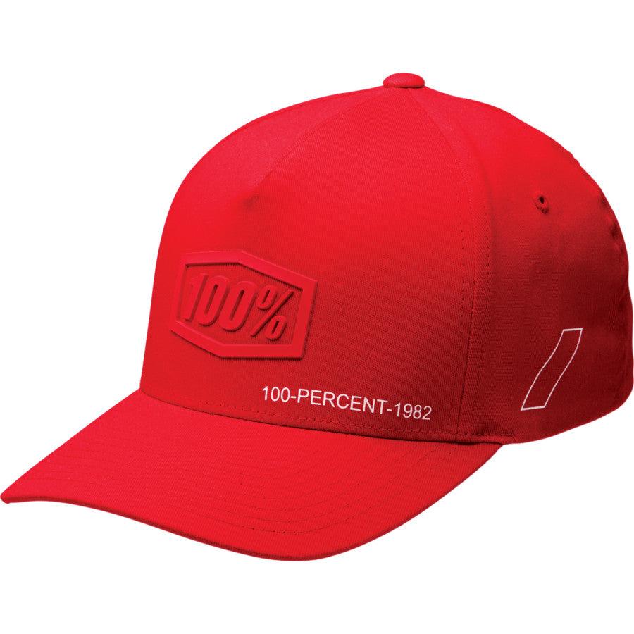 100% Shadow Flexfit® Hat - Red