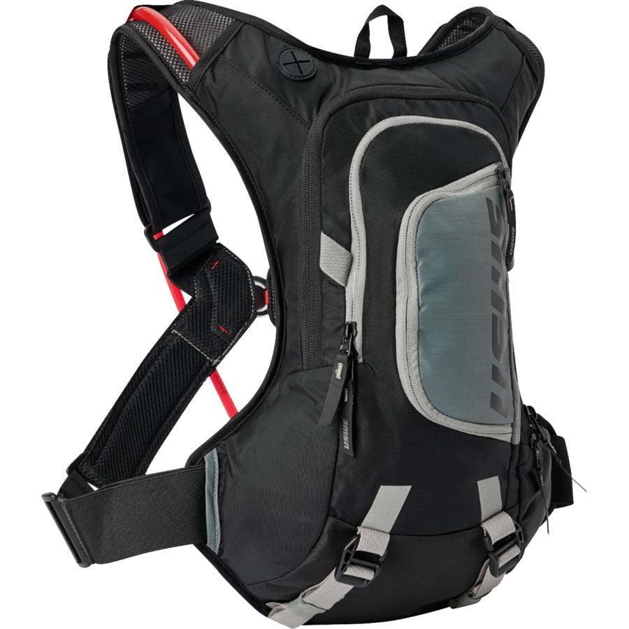USWE Moto Hydration Pack - 8L - Black/Gray