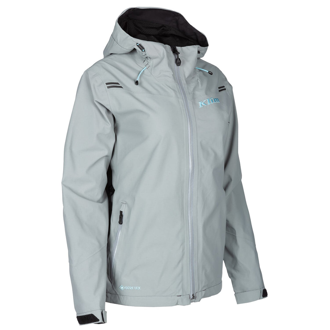 KLIM ECLIPSE JACKET - BLACK - MONUMENT GRAY - CRYSTAL BLUE