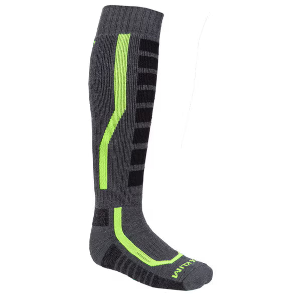 KLIM AGGRESSOR SOCK 2.0 - ASPHALT - HI-VIS