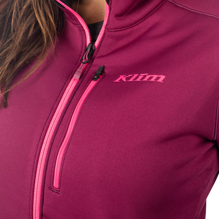 KLIM SUNDANCE JACKET - MAGENTA PURPLE - PINK GLO