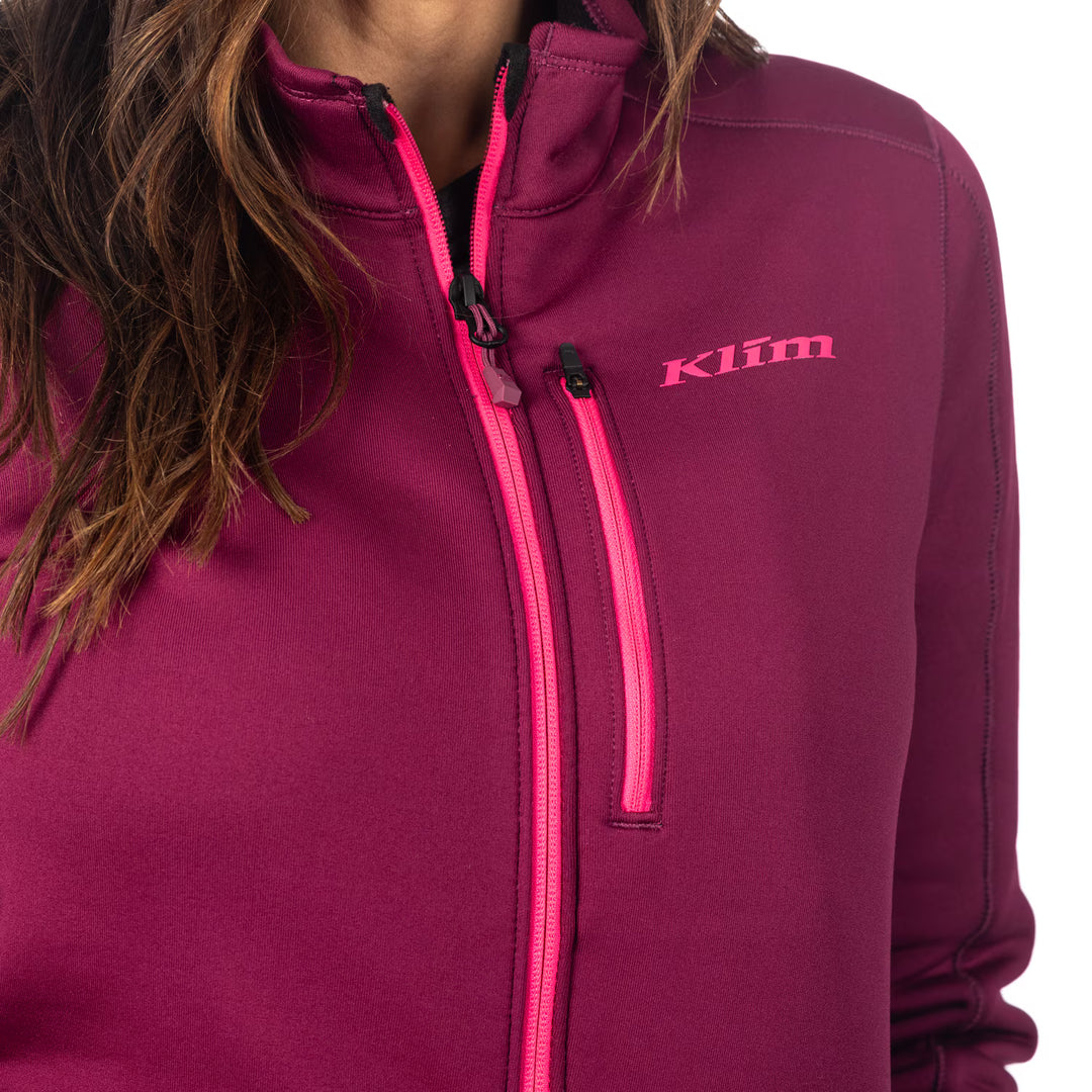 KLIM SUNDANCE JACKET - MAGENTA PURPLE - PINK GLO