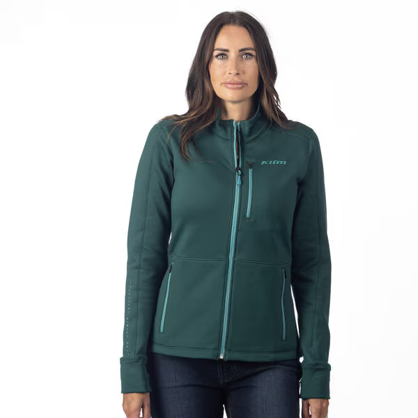 KLIM SUNDANCE JACKET - RAIN FOREST - GREEN-BLUE SLATE