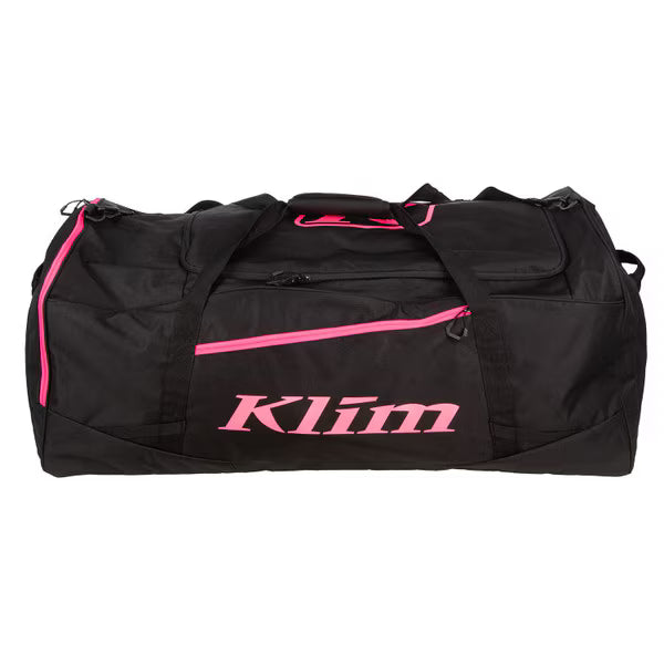 KLIM DRIFT GEAR BAG - BLACK - KNOCKOUT PINK