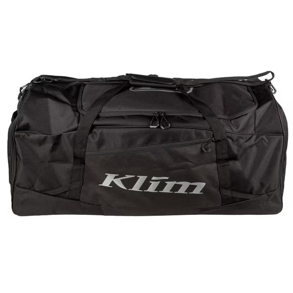 KLIM DRIFT GEAR BAG - BLACK - METALLIC SILVER