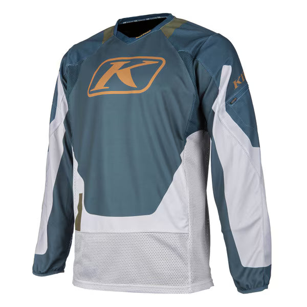 KLIM DAKAR JERSEY - SYNTH PETROL - HIGH-RISE