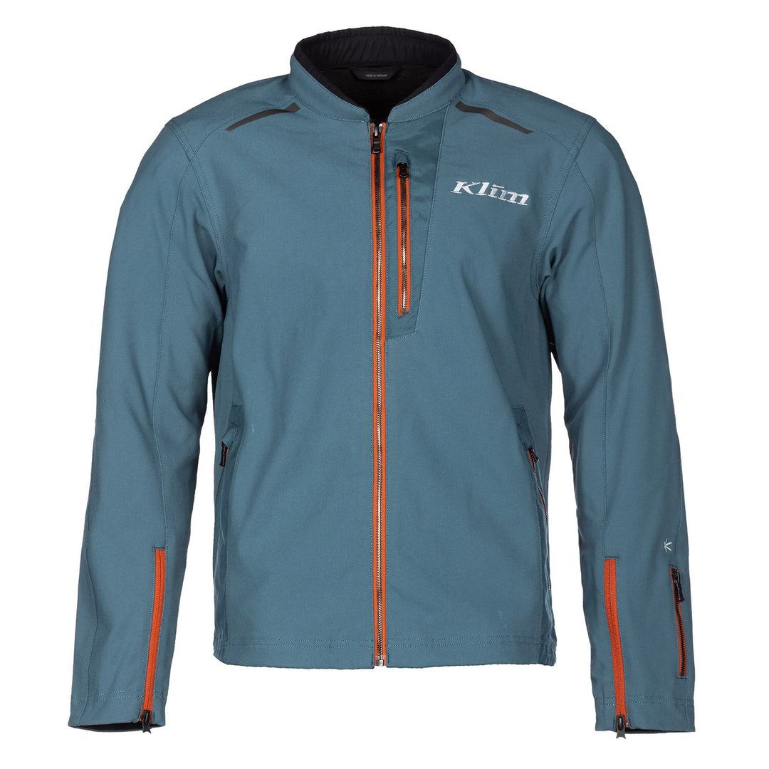 KLIM MARRAKESH JACKET - PETROL - POTTER'S CLAY
