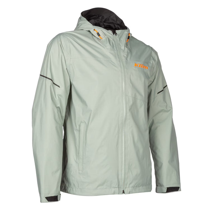 KLIM STASH JACKET - SLATE GRAY - STRIKE ORANGE