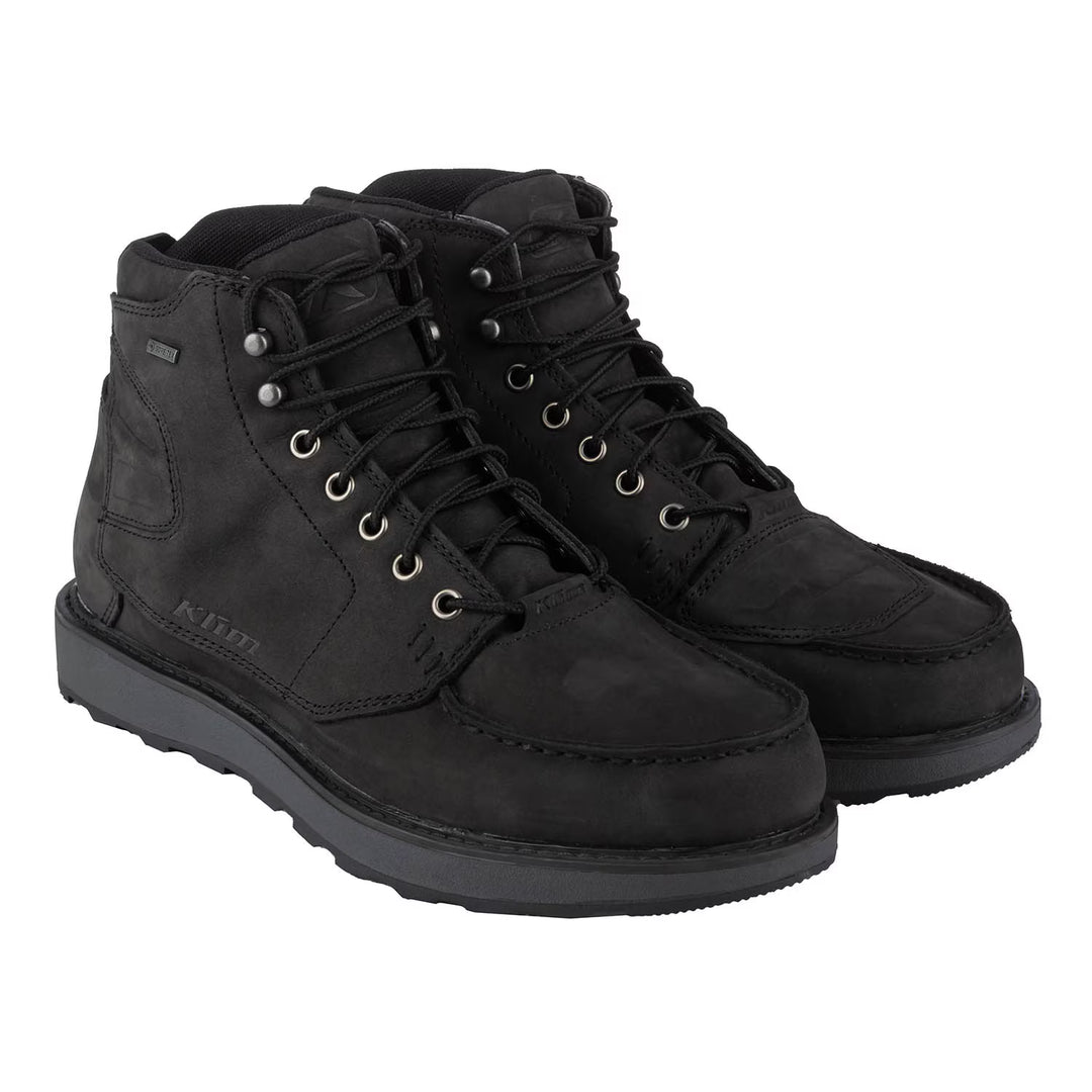 KLIM BLAK JAK GTX LEATHER BOOT - GUNMETAL BLACK