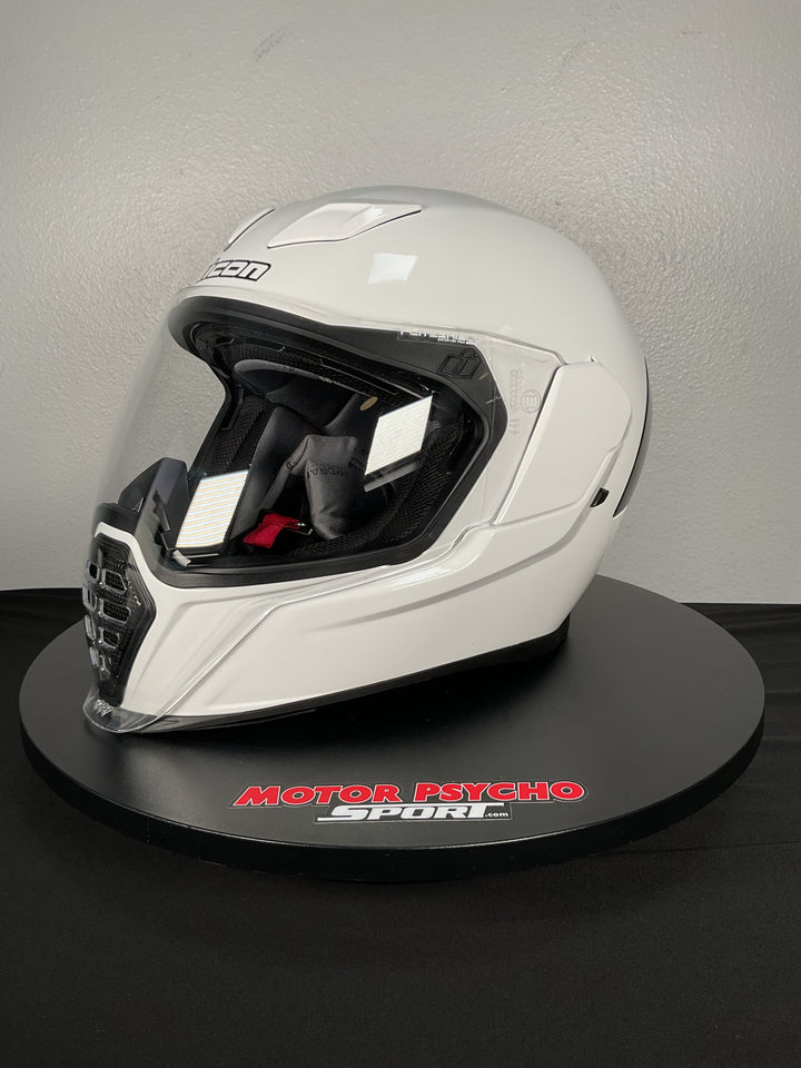 Icon Airflite Helmet - Size Small -  Gloss White - Used Like New