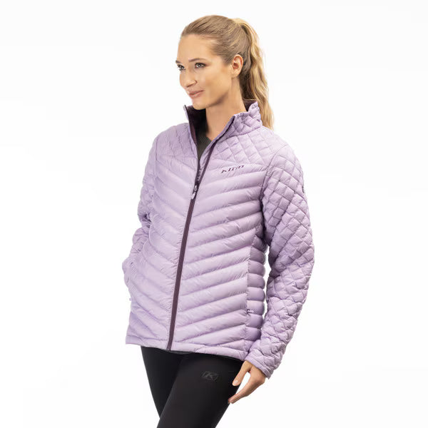 KLIM ANTORA FEATHERLESS JACKET - LAVENDER HEIST - SHADOW PURPLE