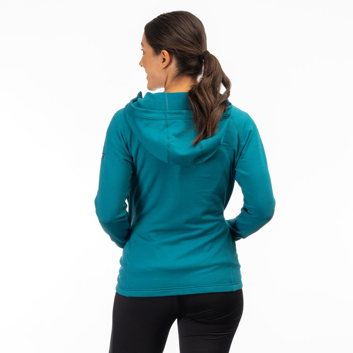 KLIM HALO HOODED JACKET - DEEP LAGOON