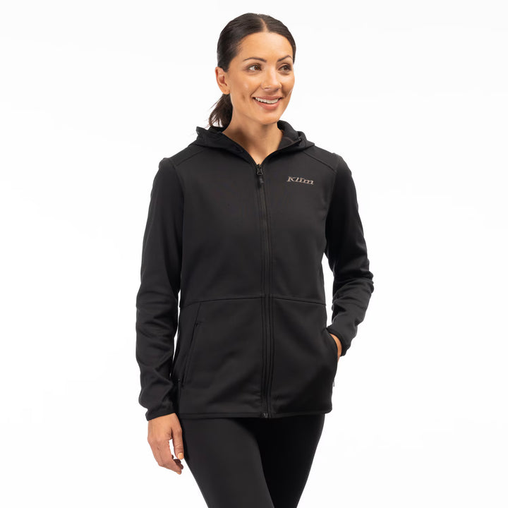 KLIM SOLITUDE HOODED JACKET - BLACK