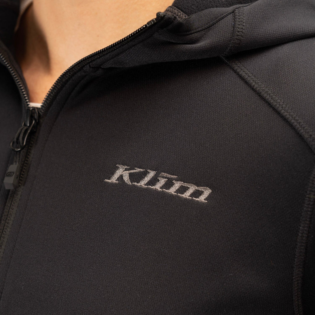 KLIM SOLITUDE HOODED JACKET - BLACK