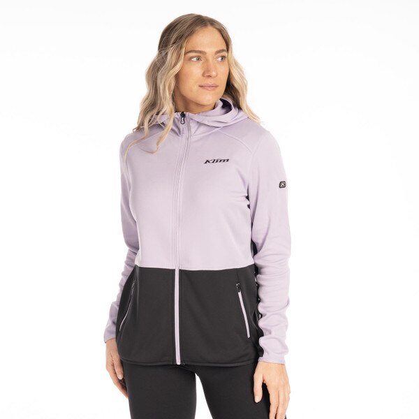 KLIM SOLITUDE HOODED JACKET - WISTERIA/BLACK