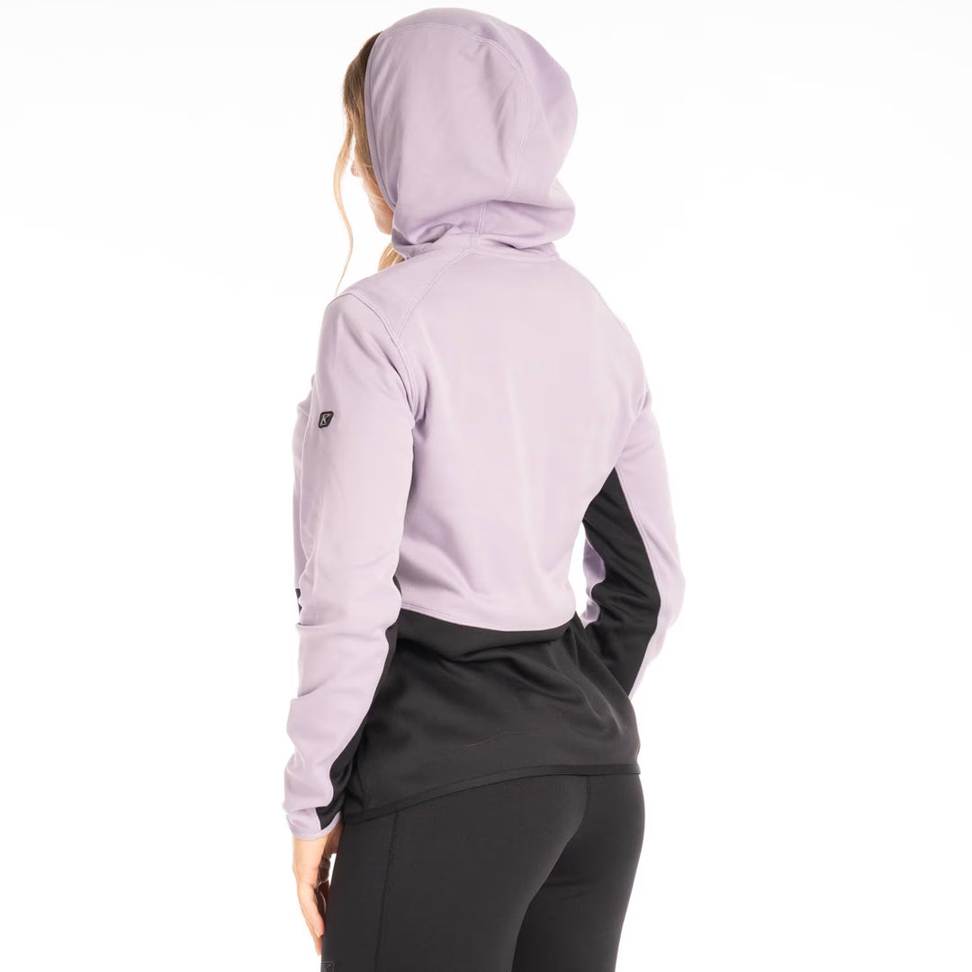 KLIM SOLITUDE HOODED JACKET - WISTERIA/BLACK