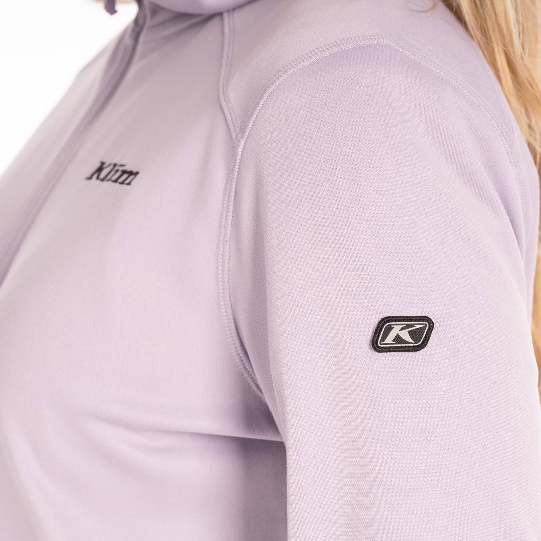 KLIM SOLITUDE HOODED JACKET - WISTERIA/BLACK