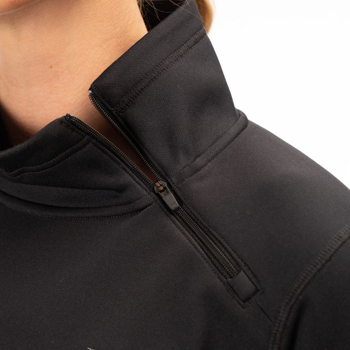 KLIM SOLITUDE ASYM PULLOVER - BLACK