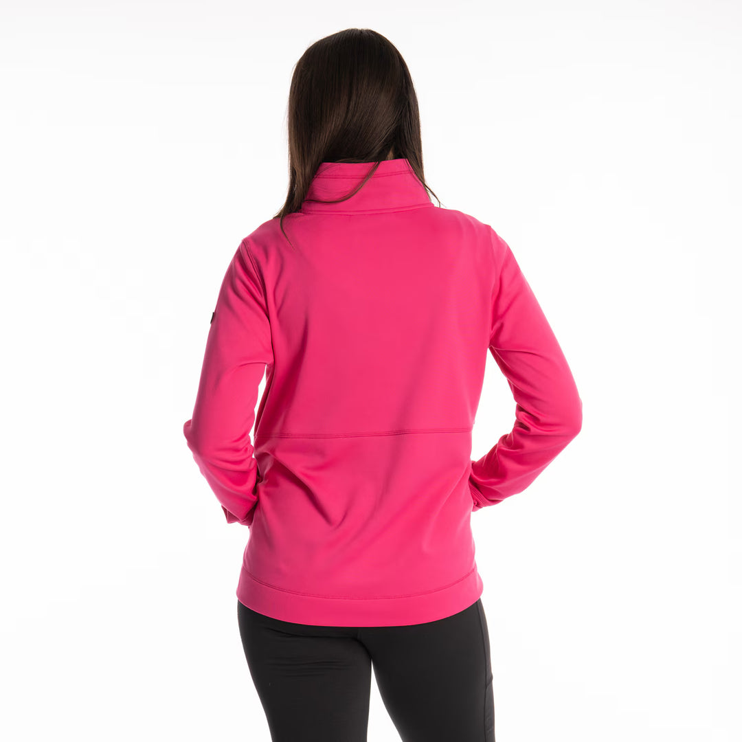 KLIM SOLITUDE ASYM PULLOVER - FUCHSIA RED