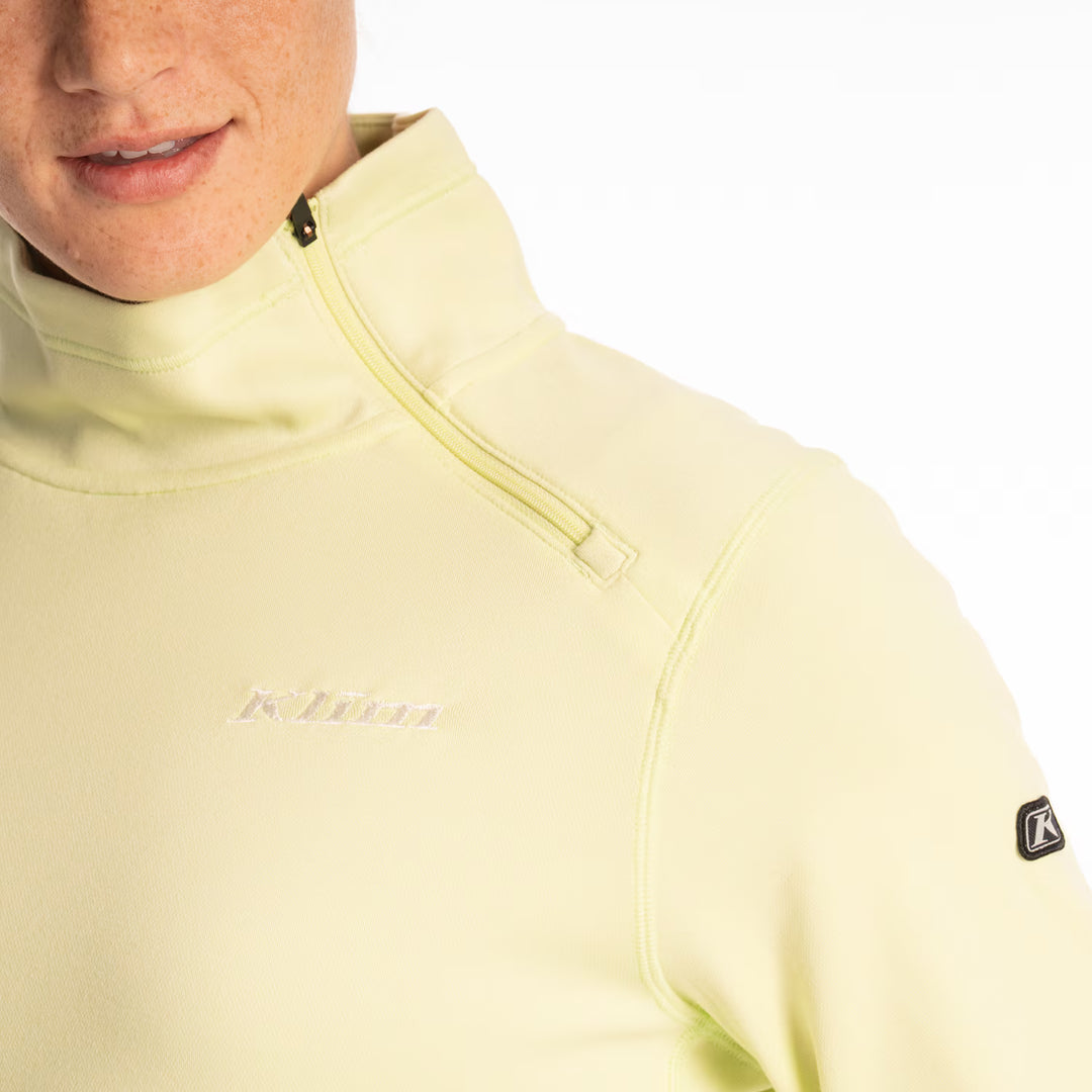 KLIM SOLITUDE ASYM PULLOVER - SHADOW LIME