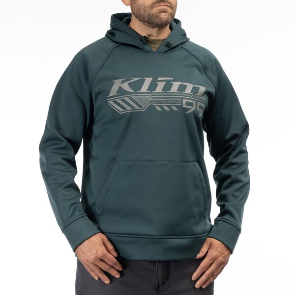 KLIM FOUNDATION PULLOVER HOODIE - DARK SEA - MONUMENT