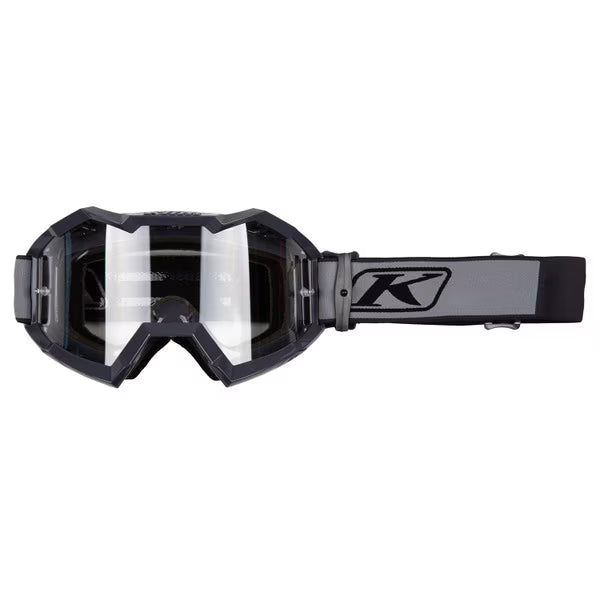 KLIM VIPER OFF-ROAD GOGGLE-FRACTURE BLACK CLEAR LENS