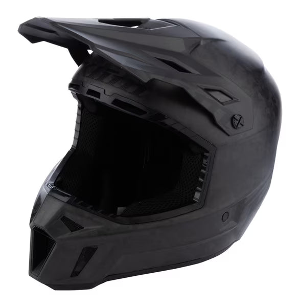 cabon light motorcycle helmet Klim F3 Carbon Pro Helmet ECE Forged Matte Black / XL