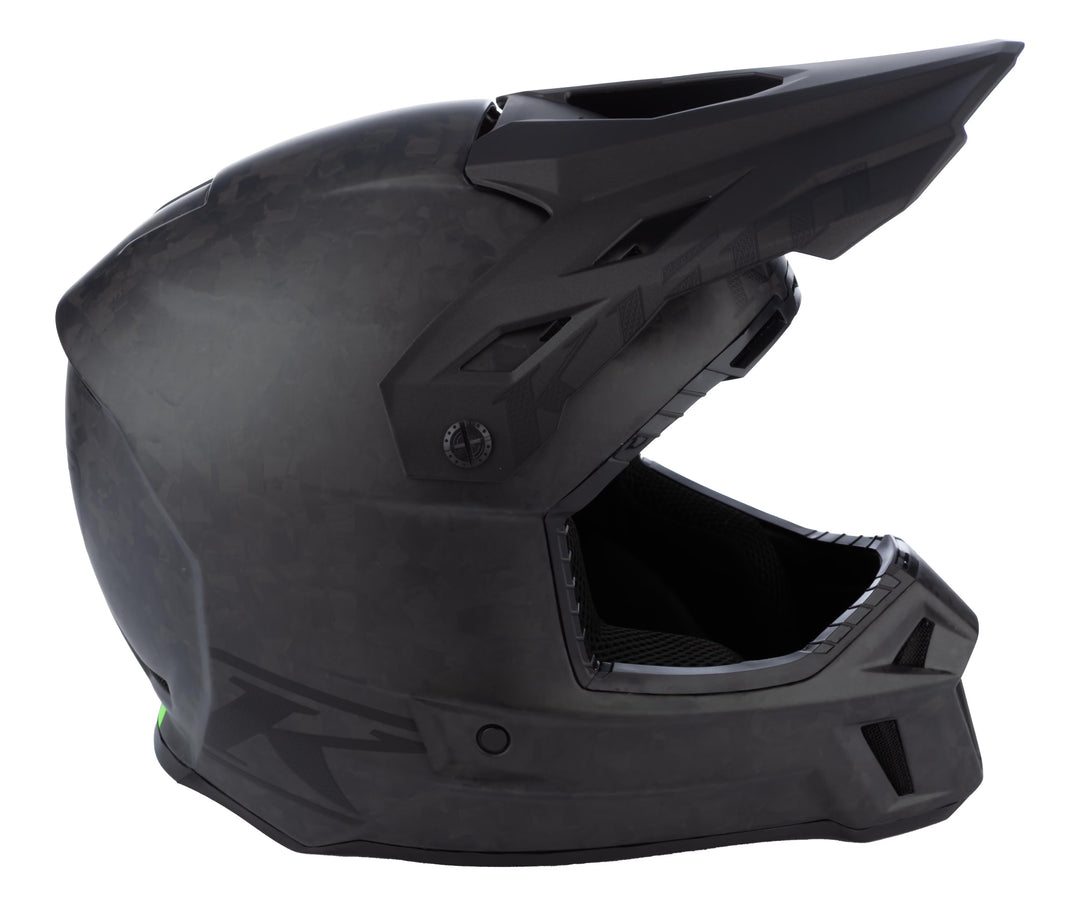 KLIM F3 CARBON PRO HELMET ECE - FORGED MATTE BLACK
