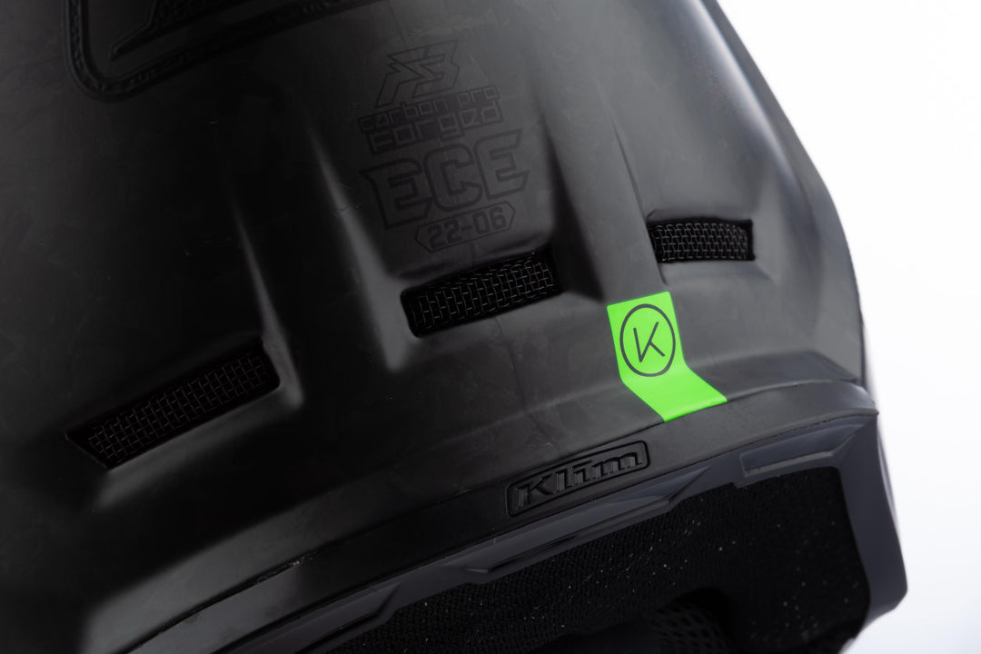 KLIM F3 CARBON PRO HELMET ECE - FORGED MATTE BLACK