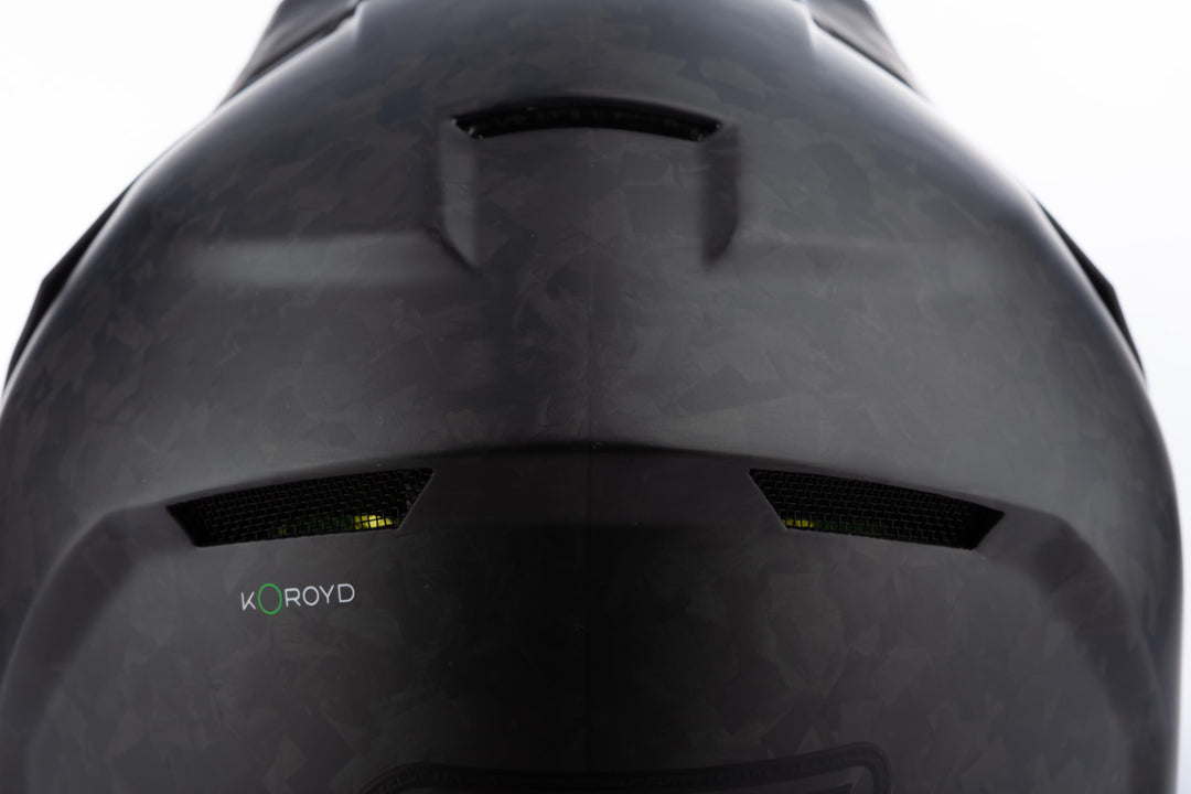KLIM F3 CARBON PRO HELMET ECE - FORGED MATTE BLACK