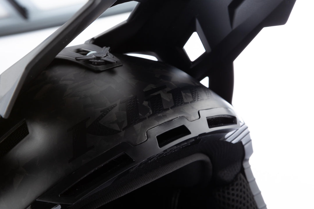 KLIM F3 CARBON PRO HELMET ECE - FORGED MATTE BLACK