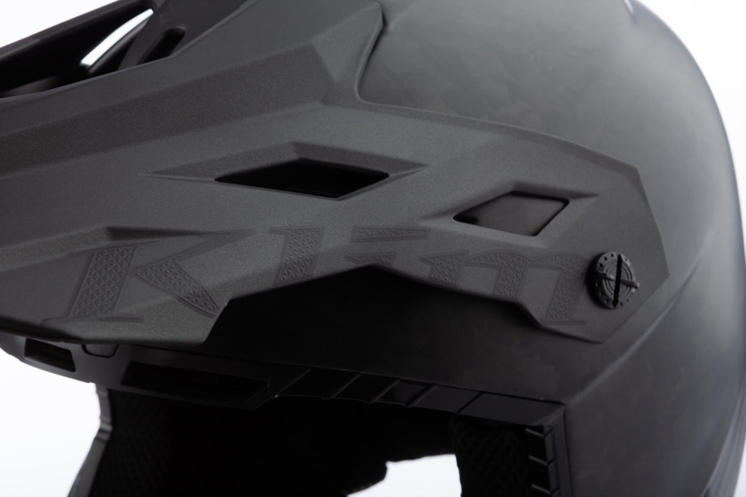 KLIM F3 CARBON PRO HELMET ECE - FORGED MATTE BLACK